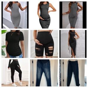 9 Piece Maternity Bundle 🖤